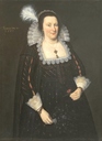 1625 Lady Margaret Livingstone by Adam de Colone (Tate Collection - London, UK) increased exposure filled in shadows trimmed