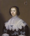 1633 Margaret Hungerford (1596-1648) by Cornelisus Johnson (auctioned by Sotheby's) Wm
