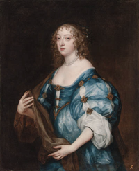 1638 Katherine, Dame d'Aubigny by Sir Anthonis van Dyck (auctioned by Christie's) UPGRADE From the Christie's Web site
