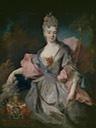 1716 Mary Josephine Drummond, condesa de Castelblanco by Jean Baptiste Oudry (Museo Nacional del Prado - Madrid, Spain)