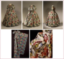 1735-1740 Petticoat mantua dress with train by ? (Victoria & Albert Museum - London, UK) From the museum's Web site