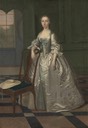 1740-1741 Lady in a Drawing Room by Arthur Devis (Yale Center for British Art - New Haven, Connecticut USA)
