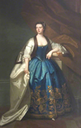 1741 Anna Catherine Vernon (1710-1757), Mrs. Richard Lockwood, by Enoch Seeman the Younger (Sudbury Hall - Sudbury, Ashbourne, Derbyshire, UK) bbc.co inc. exp trimmed