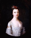 1760s Miss Corbetta Owen by Thomas Gainsborough (Philip Mould)