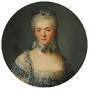 1763 Louise-Marie or Marie Adelaide de Bourbon by Francois-Hubert Drouais (Versailles)