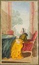 1769 comtesse de Vézins by Louis Carrogis (Musée Condé - Chantilly France)
