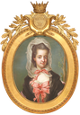 1770s Princess Sofia Albertina of Sweden, sister of King Gustav III by Gustaf Lundberg (auctioned by Uppsala Auktionskammare)