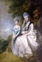 1771 Hester, Countess of Sussex, and Her Daughter, Lady Barbara Yelverton by Thomas Gainsborough (Toledo Museum of Art - Toledo, Ohio, USA) Wm size fixed 100 cm at 28.35 pixels/cm