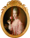 1772 Marie Josephine Louise Savoie by or after Francois-Hubert Drouais (location unknown to gogm)