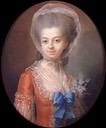 1776 Marie-Rose Savalette de Lange, wife of Etienne Rene Agnan Sanlot by Élisabeth Louise Vigéee Lebrun (Museum in Marly le Roi - Louveciennes, Ile de France France)