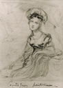1819 Countess Jersey sketch by Sir George Hayter (location ?) From godsandfoolishgrandeur.blogspot.com/2016/11/portraits-of-silence-sarah-sophia-child.html