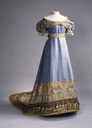 1820s Ceremonial dress of Dowager Tsaritsa Maria Feodorovna