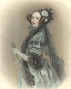 1838 Ada Lovelace, enlarged (Science Museum, London/Science and Society Picture Library)