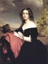 1840 Claire de Bearn, Duchess of Vallombrosa by Franz Xaver Winterhalter (private collection)
