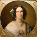 1840 Marie Countess Kinsky by Franz Schrotzberg (Leon Wilnitsky)