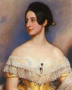 1844 Lady Emilie Milbanke by Joseph Karl Stieler (Schönheitengallerie, Schloß Nymphenburg, München Germany)