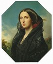 1850 Princess Maria Ilinichna Golitsyn, née Dolgorukova made lighter