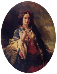 1854 Katarzyna Branicka, Countess Potocka (Muzeum Narodowe w Warszawie - Warszawa, Poland)