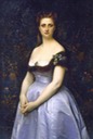 1868 Madame Carette by Alexandre Cabanel (Musee National du Chateau de Compiegne - Compiegne, Picardy France)