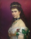 ca. 1873 Sisi portrait by Georg Raab (Lwowska Galeria Sztuki - Lviv Ukraine)