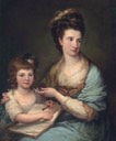 Anne Stewart, née Dashwood, Countess of Galloway (1743-1830), by Angelica Kauffmann