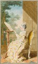 Baronne de Talleyrand by Louis Carrogis (Musée Condé - Chantilly France)