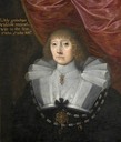 ca. 1630 Margaret Whitmore (c.1576–1637), Lady Grobham, Second Wife of Sir John St John, 1st Bt by ? (Lydiard House - Lydiard Tregoze, Swindon, Wiltshire UK)