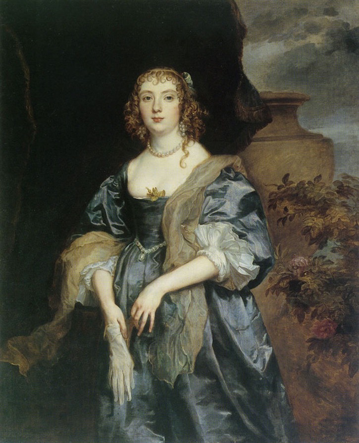 ca. 1638 Anne Carr, Countess of Bedford by Sir Anthonis van Dyck (private collection) UPGRADE From pubhist.com/w13468 X 1.5