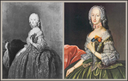 ca. 1744 Philippine Charlotte von Preußen by Antoine Pesne and by ? after Antoine Pesne