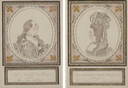 ca. 1775 Calligraphies of Louis XVI and Marie Antoinette by Vottement (auctioned by Christie's) From the Christie's Web site 