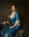 Elizabeth Lady Isham, first Wife of Sir Edmund Isham by circle of Thomas Hudson (Lamport Hall - Lamport, Northamptonshire UK)