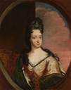 Empress Elisabeth Christine (1691-1750), (maybe Empress Wilhelmina Amalia) by circle of Martin van Meytens (Muzeum Narodowe w Warszawie - Warszawa, Poland) Wm removed larger flaws inc. jaw despot