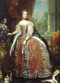 Louise Elisabeth of France and Parma by Louis-Michel van Loo and Pietro Melchiorre Ferrari (Galleria Nazionale, Parma)
