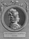 Portrait of Marie Josephine Louise of Savoy by Marie-Louise-Adélaïde Boizot after Louis-Simon Boizot (sculptor) (Bibliothèque nationale de France - Paris France)