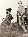 1862 Sisi and Karl Theodor by Ludwig Angerer