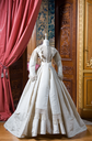 1865 Wilhelmina Kempe's wedding dress (Hallwylska museet)