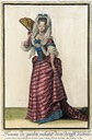 1687 Femme de qualité en habit d'esté detoffe Siamoise