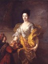 1714 Anne-Marie de Bosmelet, Duchesse de la Force by François de Troy