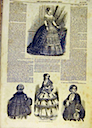 1853 Empress Euegénie wearing court dress
