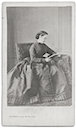 1864 Eugénie de Montijo, Empress of the French with a book photographed by Sergei Levitsky