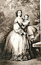 1860 Sissi and Archduchess Gisela