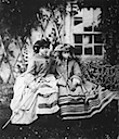 1855 Princesses Victoria and Alice at Osborne